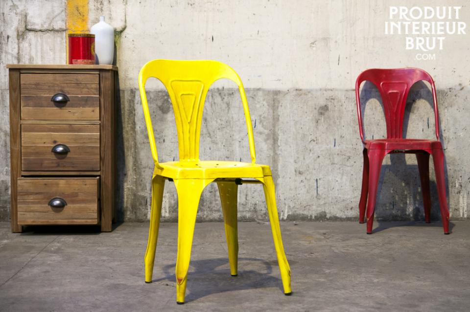 Les chaises d'inspirations Tolix ont le vent en poupe